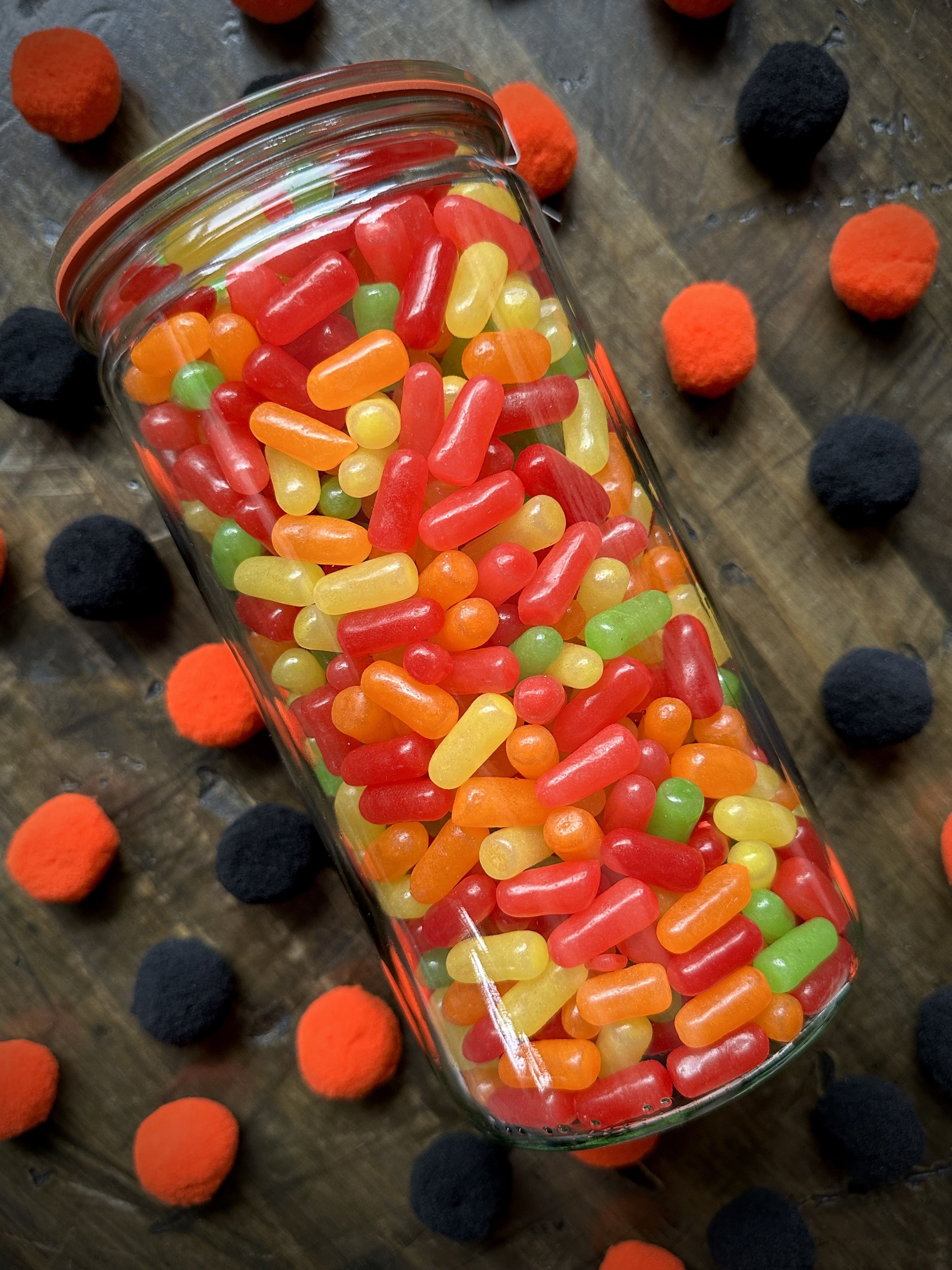 Image of Mike and Ikes in glass jar